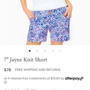 Lilly Pulitzer Shorts - 7” Jayne Shorts